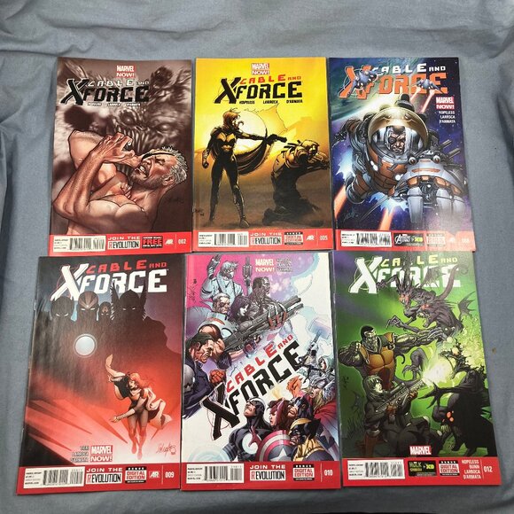 Cable and X-Force Marvel Comics 2013-14 Lot of 13 Assorted Issues #2+ - Picture 2 of 3